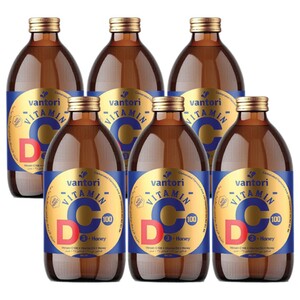 Vantori C100+ D3 Vitamin Drink With Honey 250Ml X6