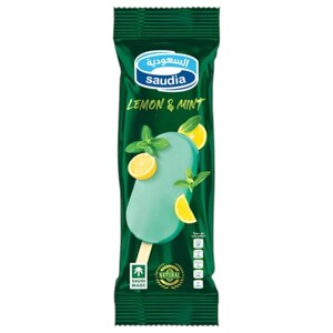 Saudia Ice Cream Lemon Mint Stick 80Ml