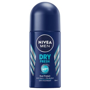 Nivea Men Roll On Dry Fresh 0% Alcohol 50Ml