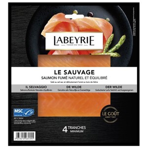 Labeyrie Le Sauvage Smoked Salmon 120G