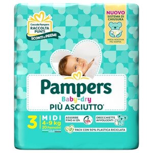 Pampers Pannolini Baby Dry 3 4-9Kg