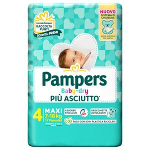 Pampers Pannolini Baby Dry 4 7-18Kg