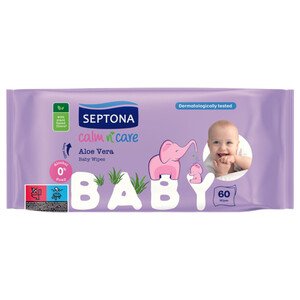 Septona Wipes Baby Aloe Vera 60 Sheets