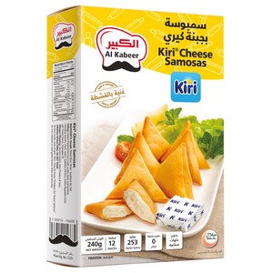 Al Kabeer Frozen Samosas Kiri Cheese 240G