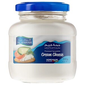 Al Rawabi Cream Cheese Processed Spreadable 500G