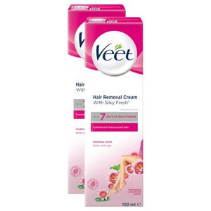 Veet Hair Removal Cream Normal 100Ml X2