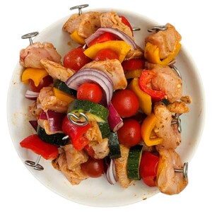 Cooked Chicken Kebabs