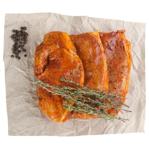 Pork Chops Marinated With Smoky Bbq