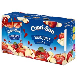 Capri-Sun Juice Apple No Added Sugar 200Ml X10