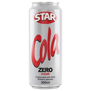 Star Soft Drink Cola Zero Sugar 300Ml
