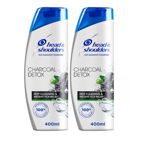 Head & Shoulders Scalp Charcoal Detox Shampoo 400 Ml 2 Pcs Price Offer