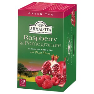 Ahmad Tea Green Tea Raspberry & Pomegranate 20 Bags