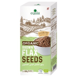 eQuia Brown Flax Seeds Organic 300G