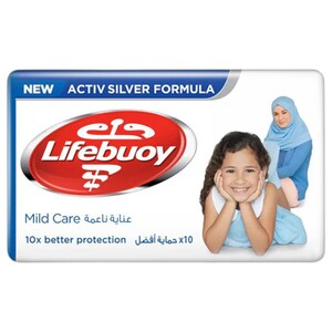 Lifebuoy Antibacterial Bar Mild Care 115G
