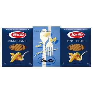 Barilla Penne Rigate 2 Pieces 500G + Gift