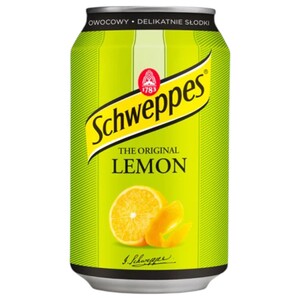 Schweppes Carbonated Drink Lemon 330Ml