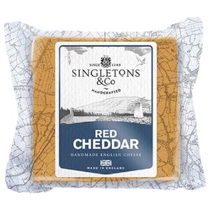 Singletons & Co Mature Red Cheddar Cheese 200G