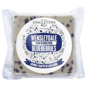 Singletons & Co Wensleydale And Blueberry 200G