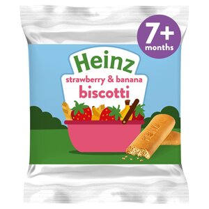 Heinz Biscotti Strawberry & Banana 60G