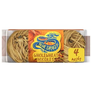 Blue Dragon Wholewheat Noodles 250G