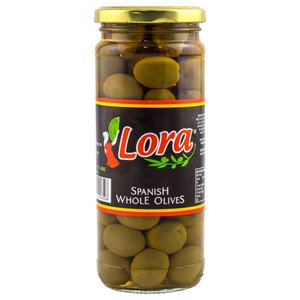 Lora Spanish Whole Olives 465G