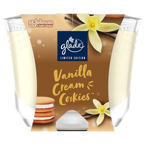Glade Candle Vanilla Cream Cookies 204G