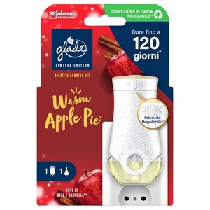 Glade Limited Edition Electric Automatic Air Freshner Warm Apple Pie 20Ml