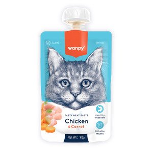 Wanpy Meat Paste Chicken & Carrot 90G