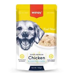 Wanpy Super Premium Chicken & Chicken Liver 100G