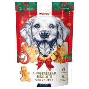 Wanpy Gingerbread Biscuits With Chicken 100G