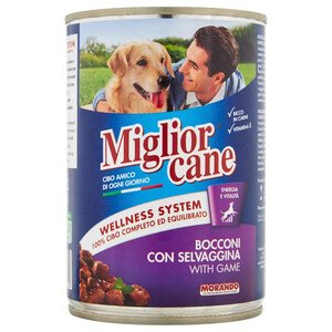 Miglior Cane Bocconi Con Selvaggina With Game 400G
