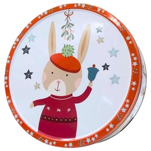 Only Butter Cookies Christmas Tin Modern 454G