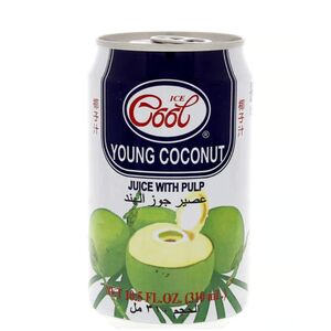 Ice Cool Young Coconut Juice With Pulp 310 Ml