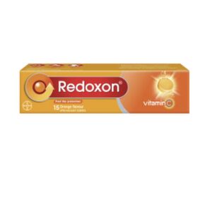 Bayer Redoxon Vitamin C 1000 Mg Orange Effervescent 15 Tablets