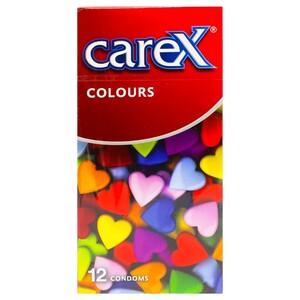 Carex Condoms Colours 12 Pieces