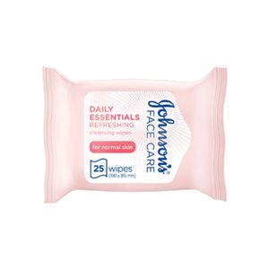 Johnson's Facial Care Cleaning Wipes Daily Essential 25 Sheets