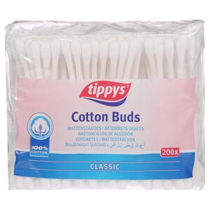 Tippys Cotton Buds 200 Pieces