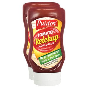 Puidor Tomato Ketchup 580G X2