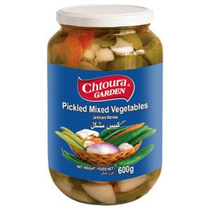 Chtoura Garden Pickled Mixed Vegetables 600G
