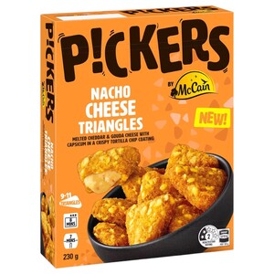 Mccain Pickers Nacho Cheese Triangles 230G