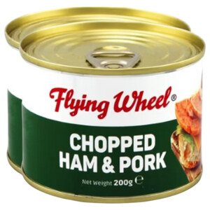 Flying Wheel Chopped Ham & Pork 200G X2