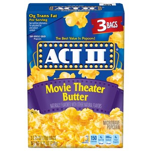 Act Ii Butter Microwave Popcorn 234G