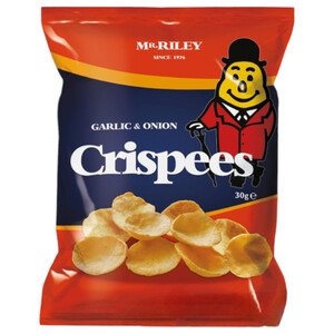 Mr. Riley's Crispees Garlic & Onion 30G