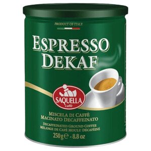 Saquella Caffè Espresso Dekaf 250G