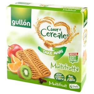 Gullón Cuor Di Cereale Take Away Multifrutta 144G X6