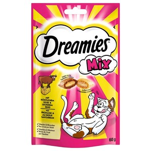 Dreamies Cheese & Beef Cat Treat 60G