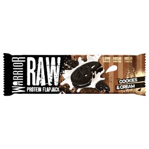 Warrior Raw Protein Flapjack Cookies & Cream 20G
