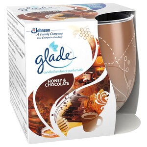 Glade Air Freshener Candle Honey & Chocolate 120G