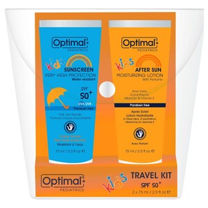 Optimal Kids Sunscreen Protection Spf 50+ And After Sun 75Ml