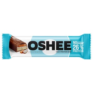 Oshee Protein Bar Coconut & Caramel No Sugar Added 49G